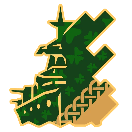 St. Patrick's Ensemble camouflage
