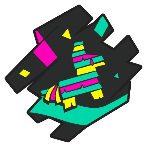 Black Piñata camouflage