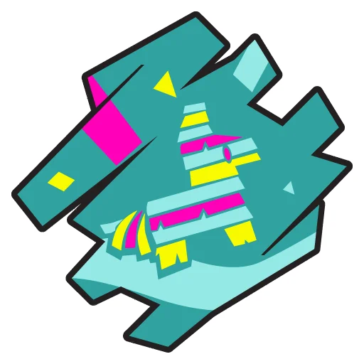 Aqua Piñata camouflage