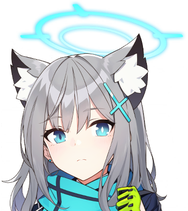 Sunaookami Shiroko portrait