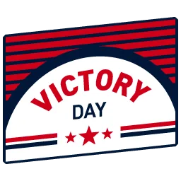 Victorydaywwii flag