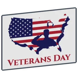 Veterans Day flag