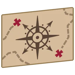 Treasurehunt flag