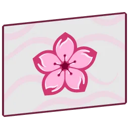 Sakura flag