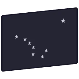 Alaskablack flag