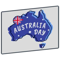 Australiaday flag