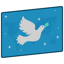 Intpeaceday flag