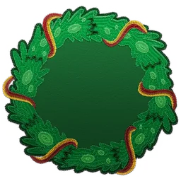 Fir Wreath patch