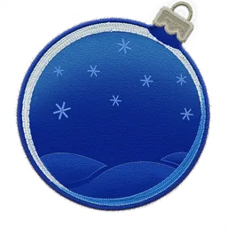 Snowflakes patch
