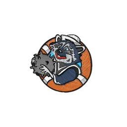 Raccoon patch