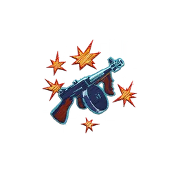 Tommy Gun patch