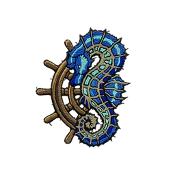 Seahorse patch