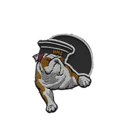 Winston, a Salty Sea Dog! patch