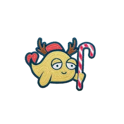 Candy Cane Fishy patch