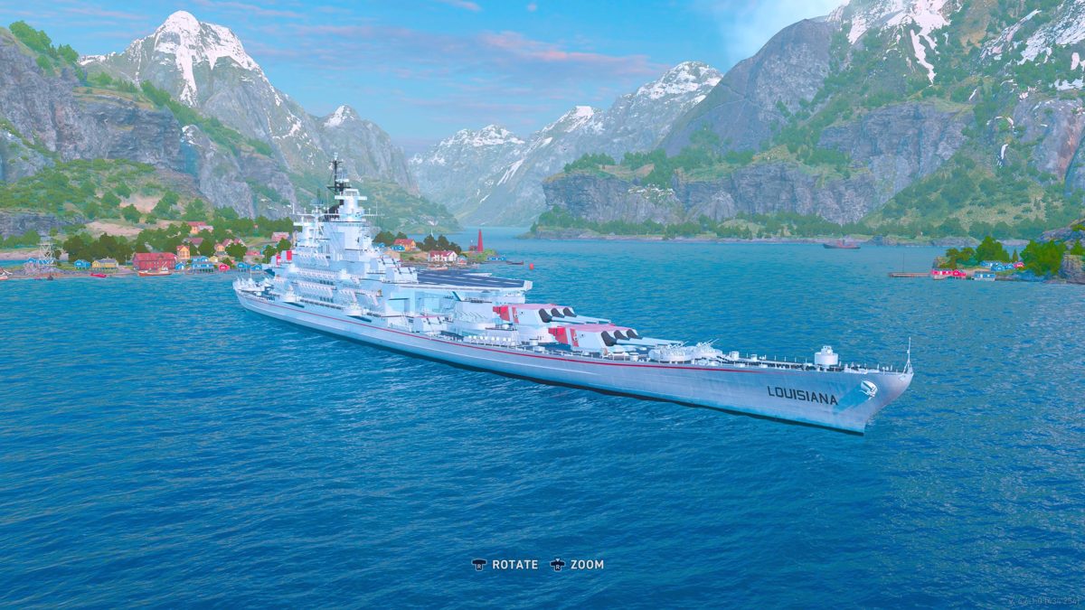 "Across the Storm" skin for Louisiana art