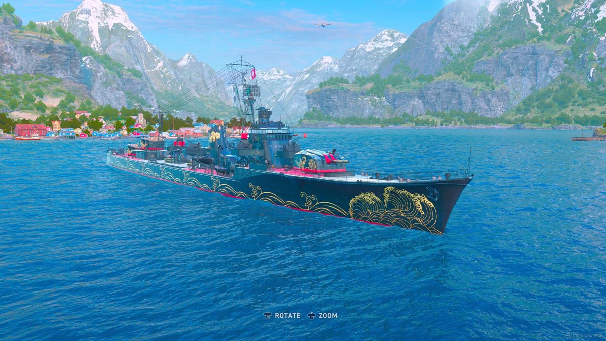 Golden Week permanent camouflage for Asashio art
