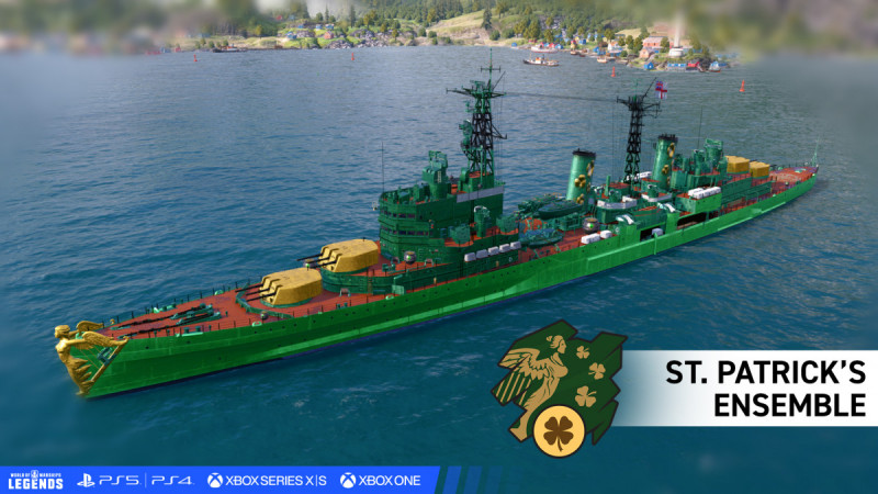 St. Patrick's Ensemble skin for Belfast art