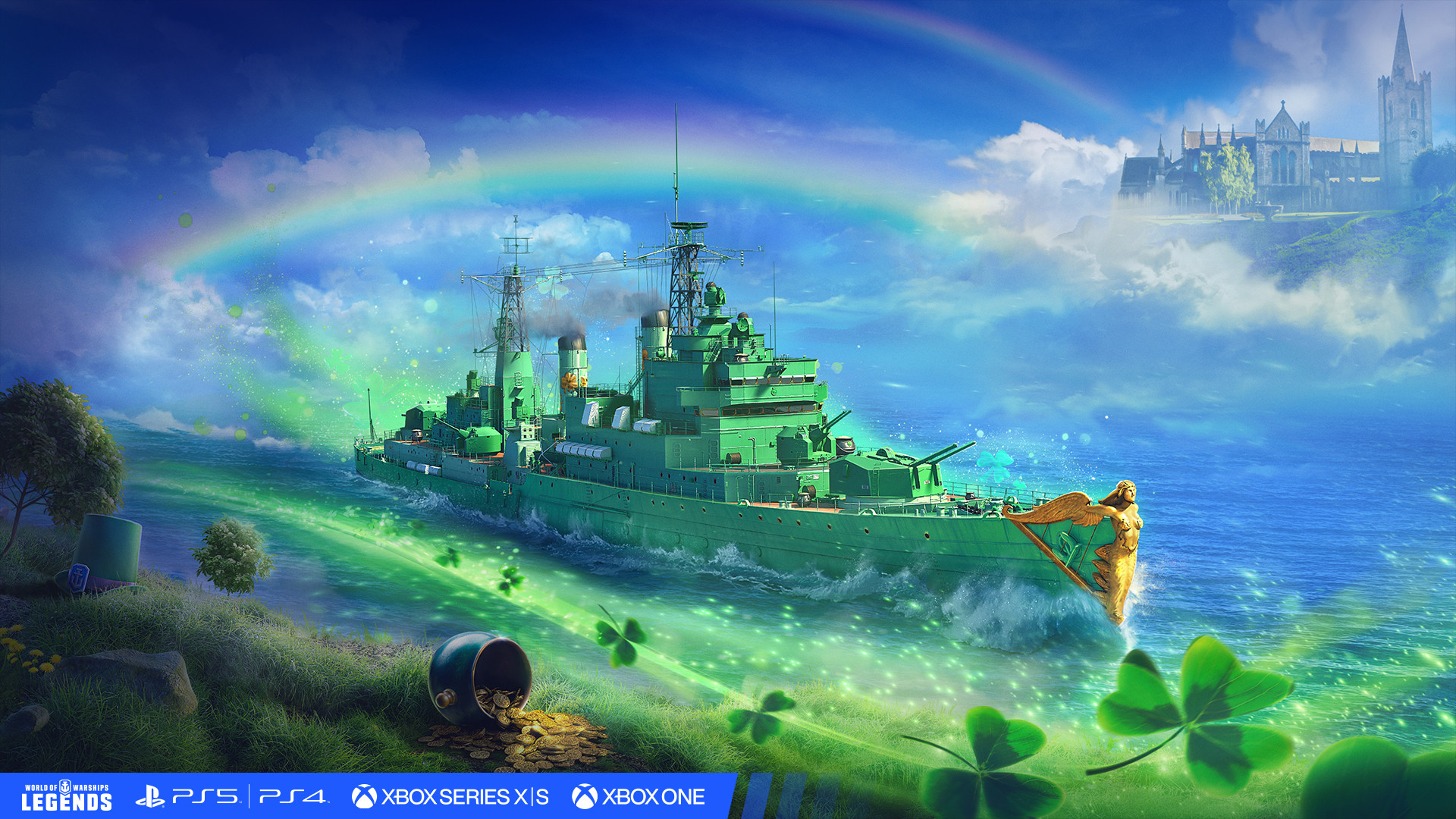 St. Patrick's Ensemble skin for Tiger '59 art