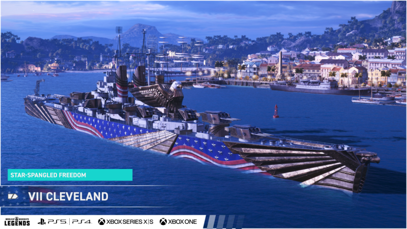 Star-Spangled Freedom skin for Cleveland art