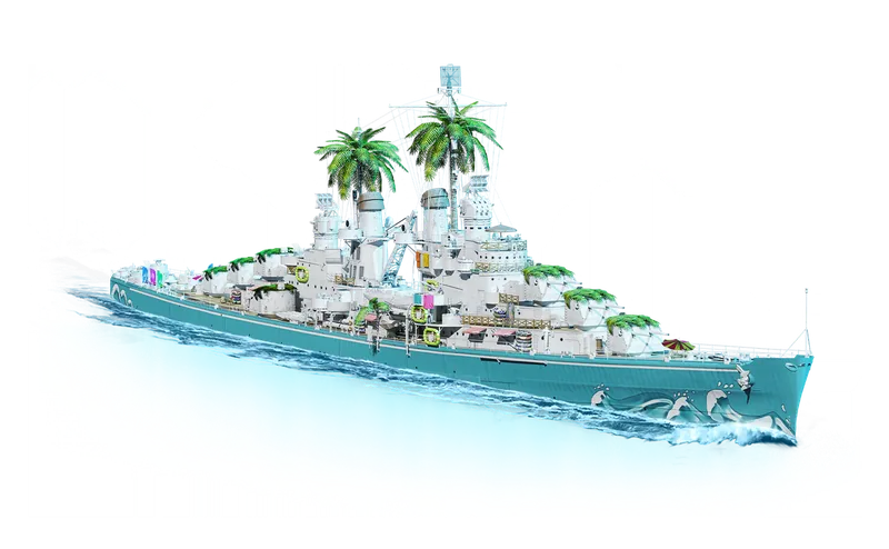 Blazing Tropics skin for Atlanta art