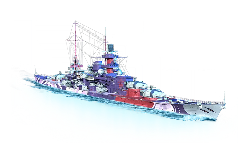 Azur Lane skin for Scharnhorst art