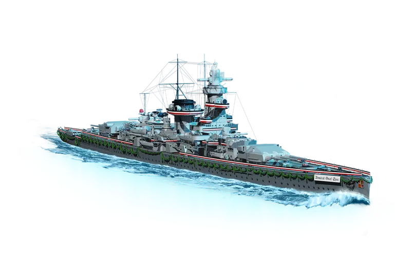 Admiral's Livery skin for Graf Spee art